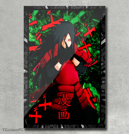 Madara neon vector painting