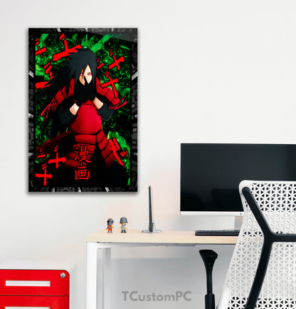 Madara neon vector painting