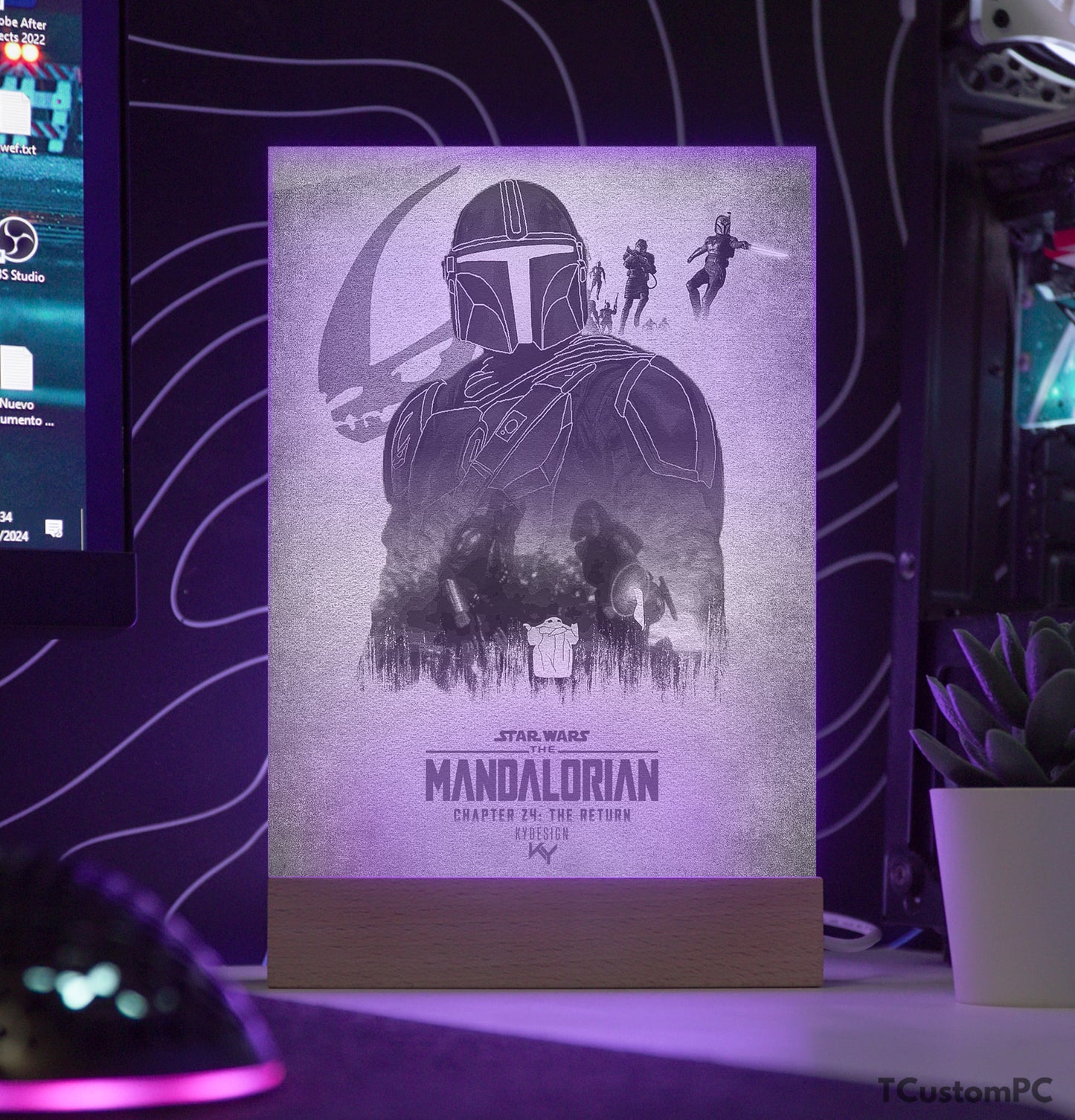 TC-Lamp Mandalorian Return   KY