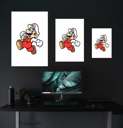 Mario Bros painting