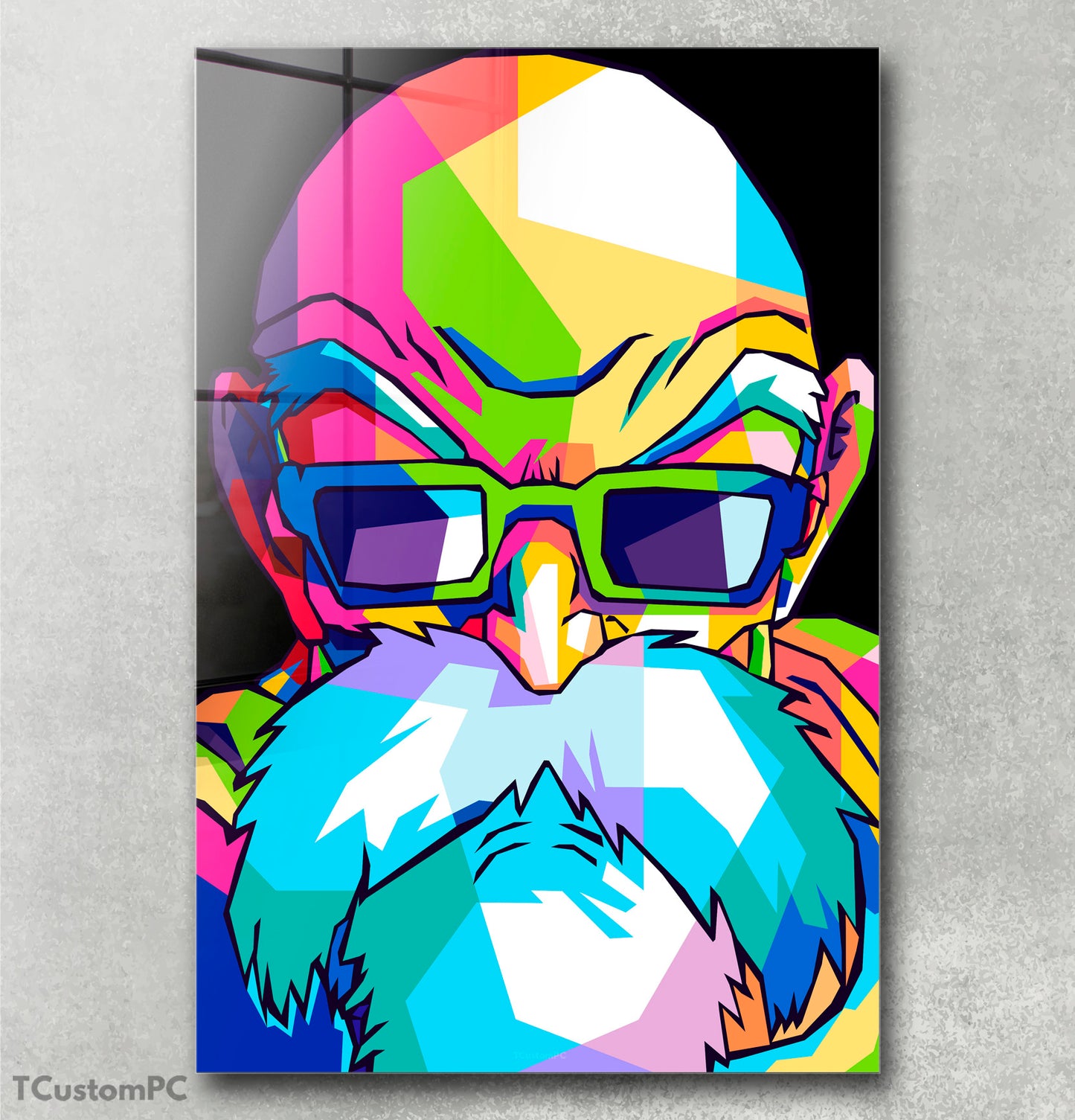 Master Roshi Dragonball painting