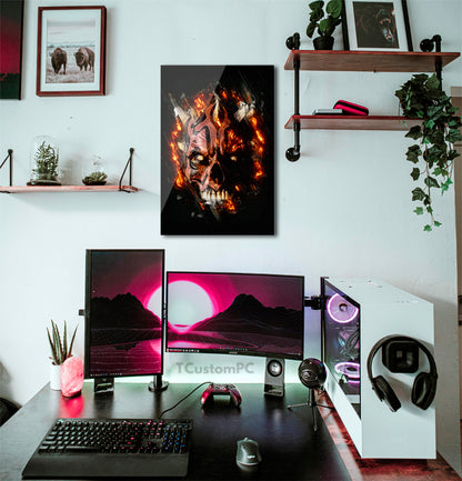 Maul Skull painting