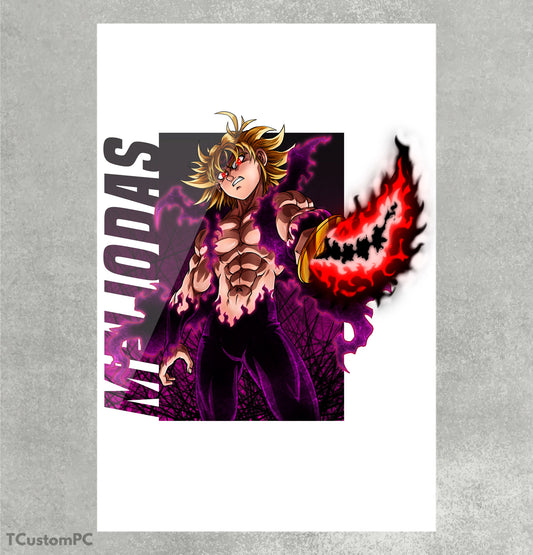 Cuadro Meliodas 1v