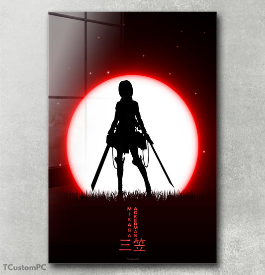 Moon Mikasa painting
