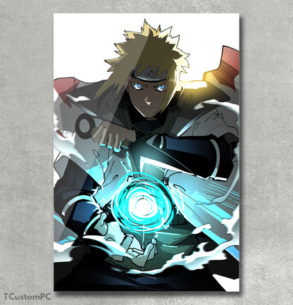 Minato Sensei painting