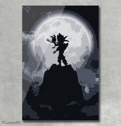 Moon Fight 8 Pintura de Jak e Daxter