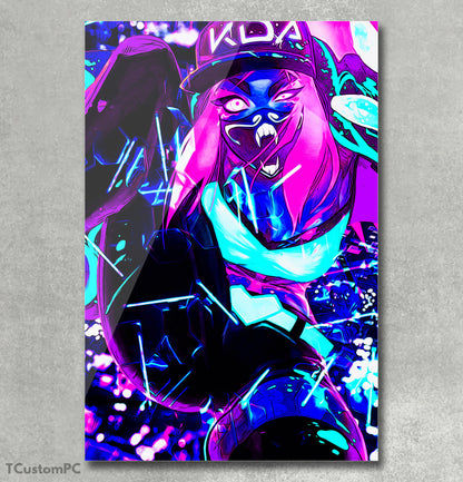 Pintura de Akali Sons Mortais