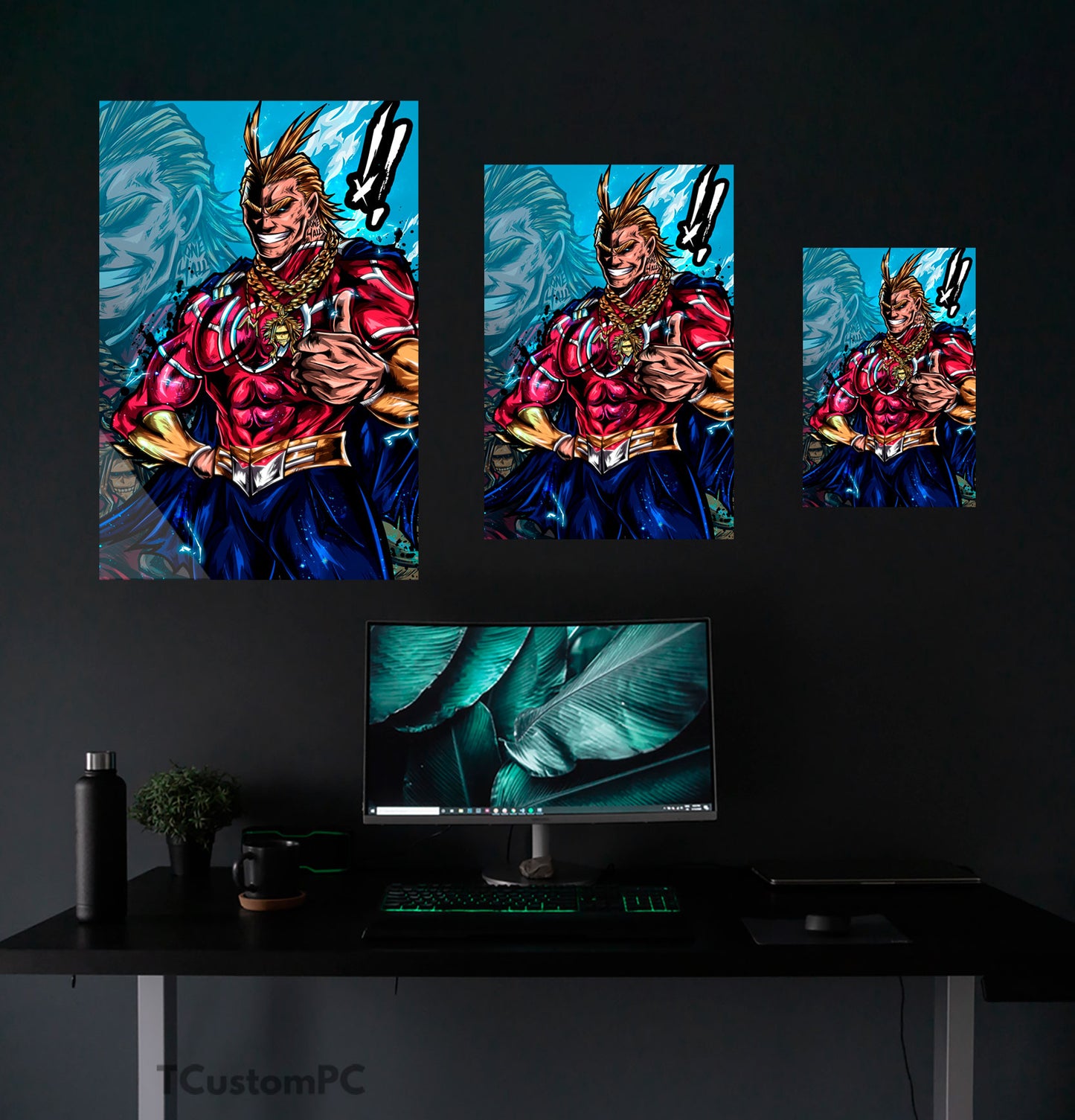 Wall Art My Hero Academy, All Might I'm Here