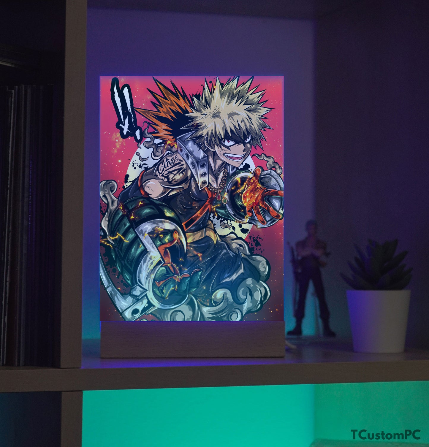 TC-Lamp My Hero Academy, Explosões de Bakugou