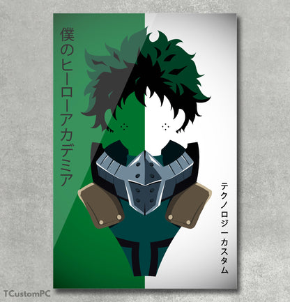 Pintura da minha Academia de Heróis, Deku