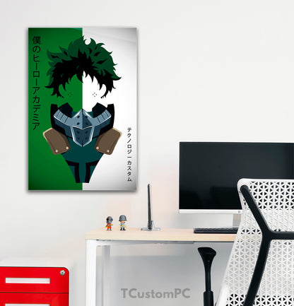 Pintura da minha Academia de Heróis, Deku