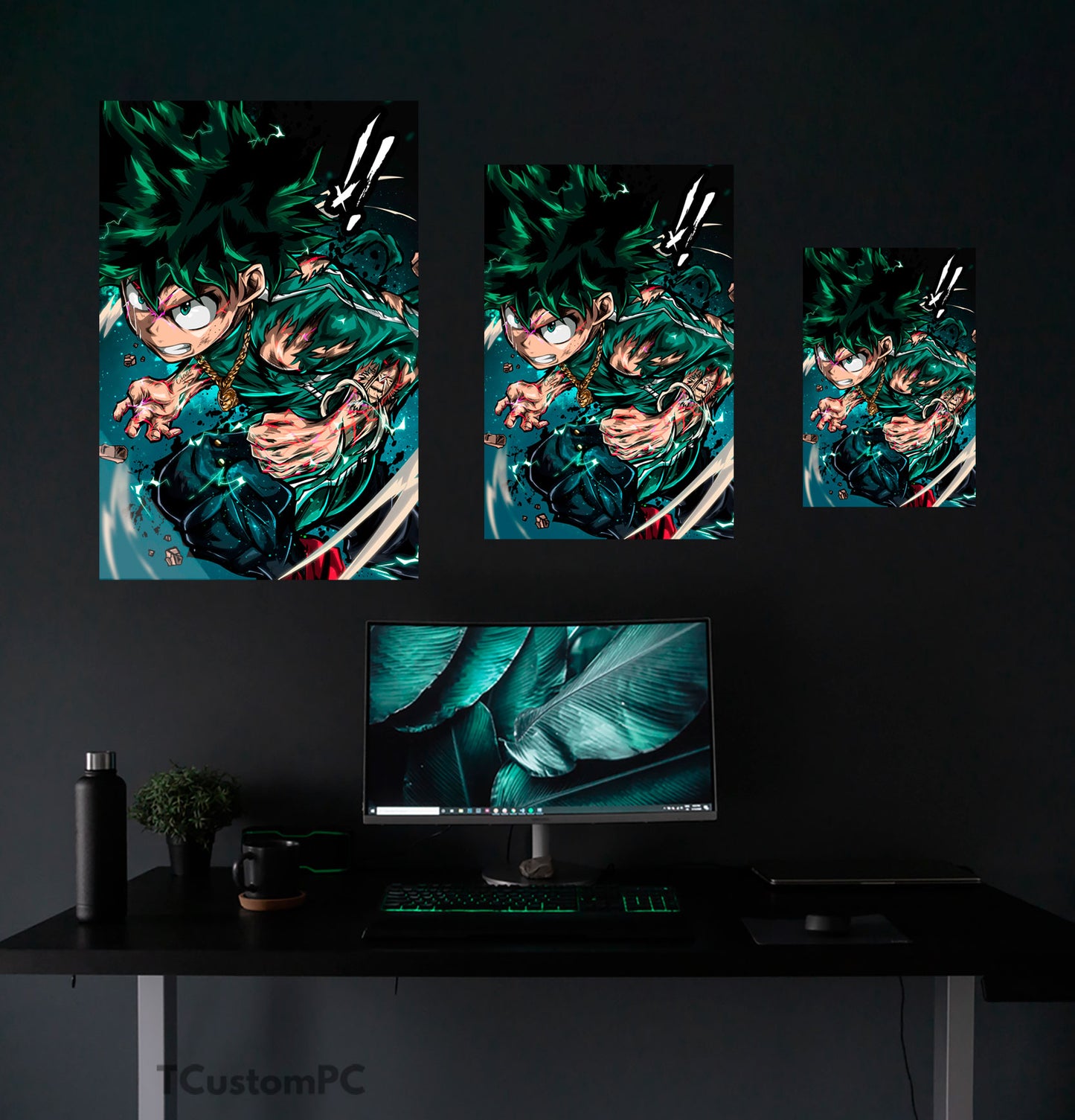 Wall Art My Hero Academy, Deku