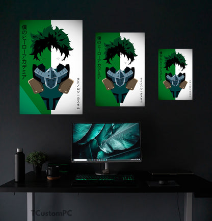 Pintura da minha Academia de Heróis, Deku