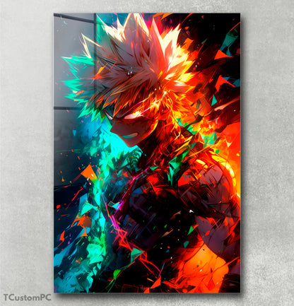 My Hero Bakugo radiance painting