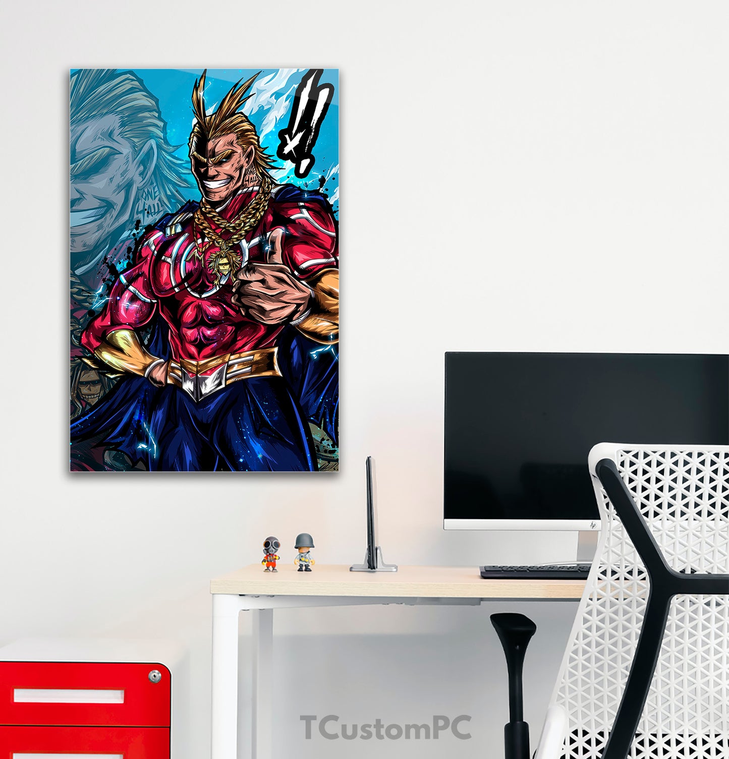 Wall Art My Hero Academy, All Might I'm Here