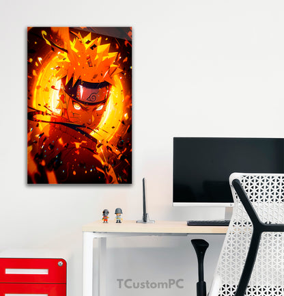 NARUTO Pintura brilhante