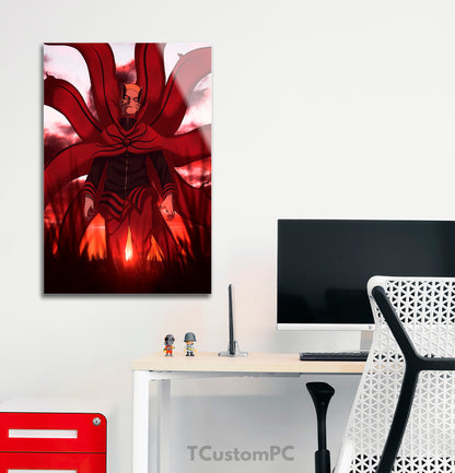 Wall Art Naruto Baryon Sunset