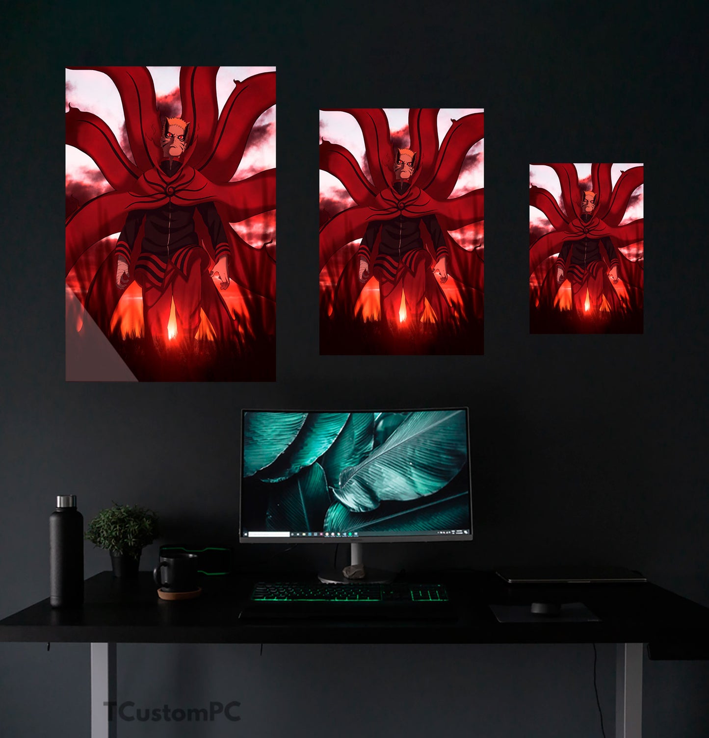 Wall Art Naruto Baryon Sunset