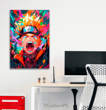 Wall Art Naruto Colorful