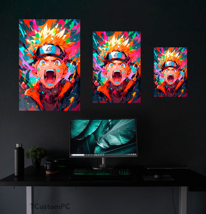 Wall Art Naruto Colorful