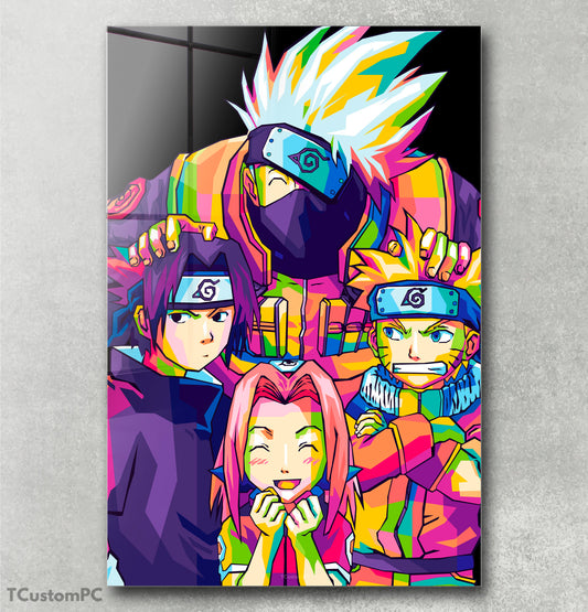 Naruto Picture Pintura colorida