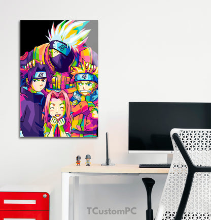 Naruto Picture Colorfull painting