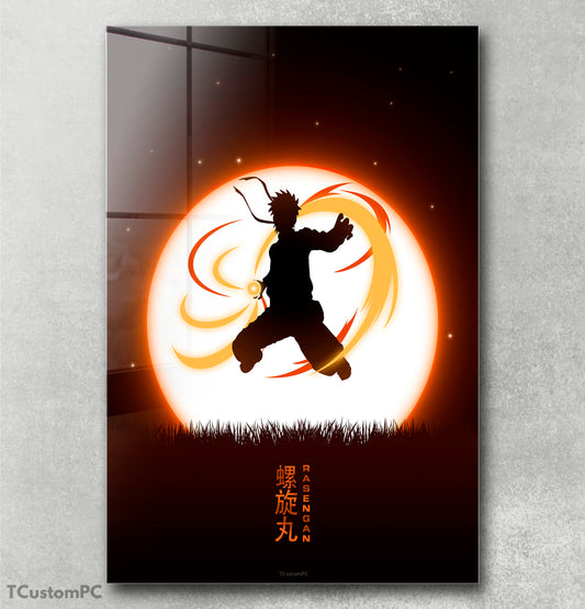 Cuadro Moon Naruto Rasengan