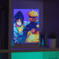 TC-Lamp Naruto Vs Sasuke Colorfull