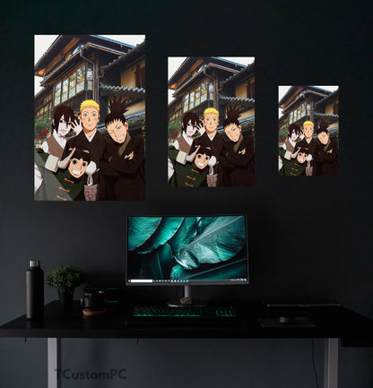 Naruto friends painting