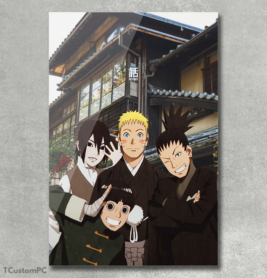 Naruto friends painting