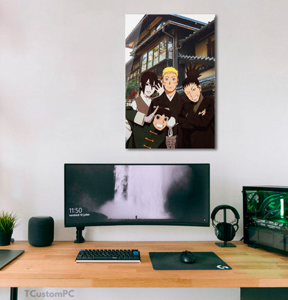 Naruto friends painting