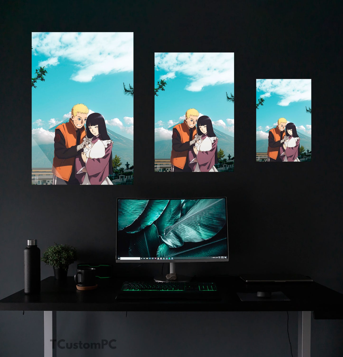 Naruto and Hinata painting