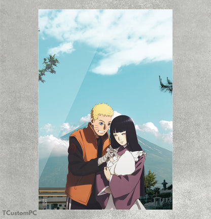 Pintura de Naruto e Hinata