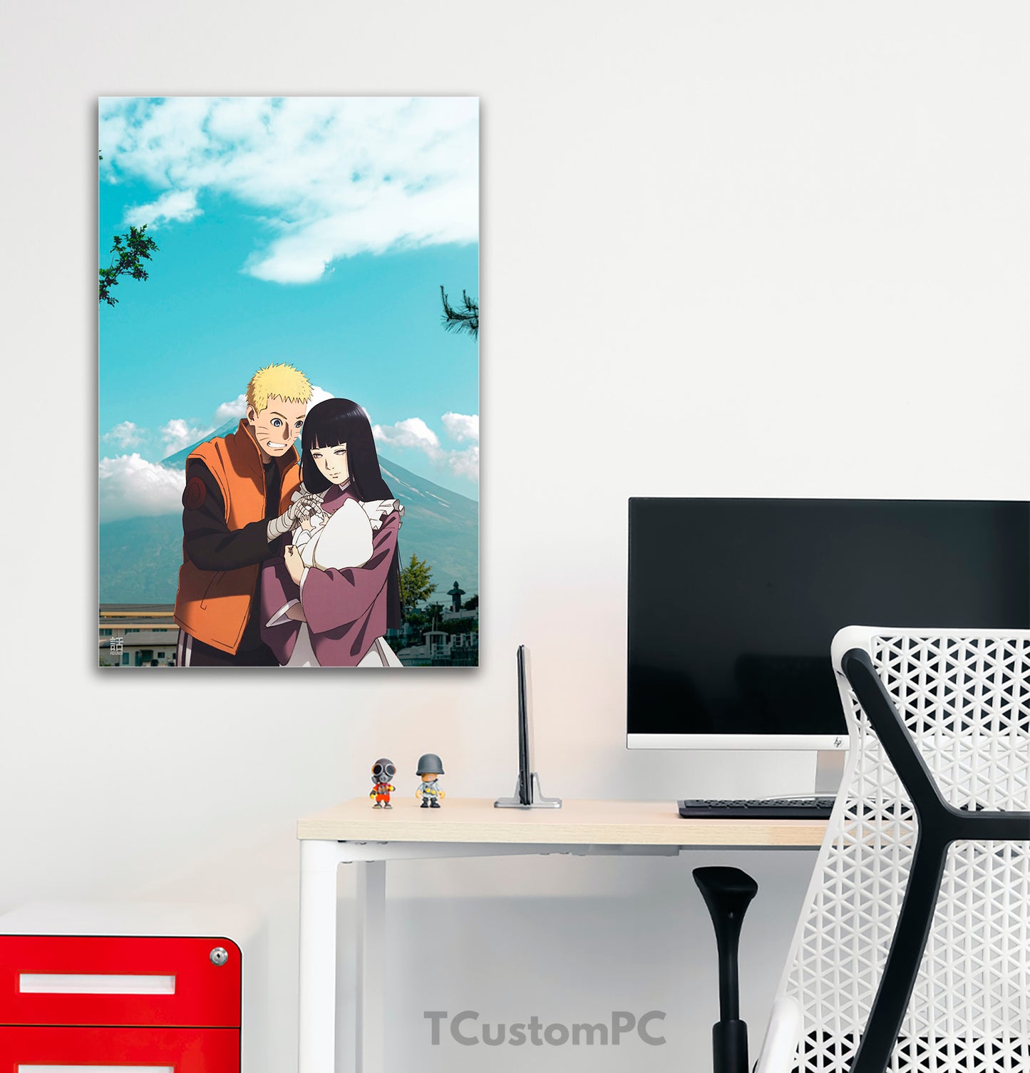 Naruto and Hinata painting