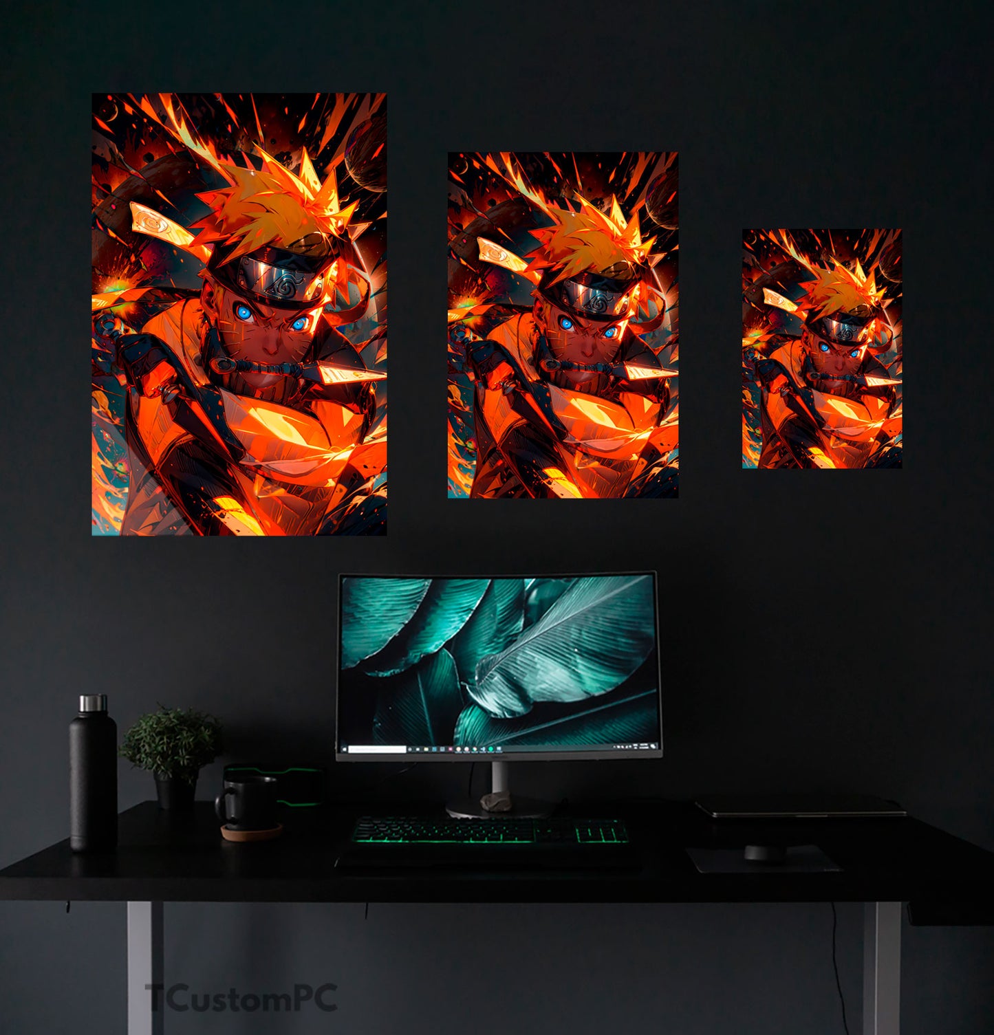 Pintura planetária ultimate de Naruto