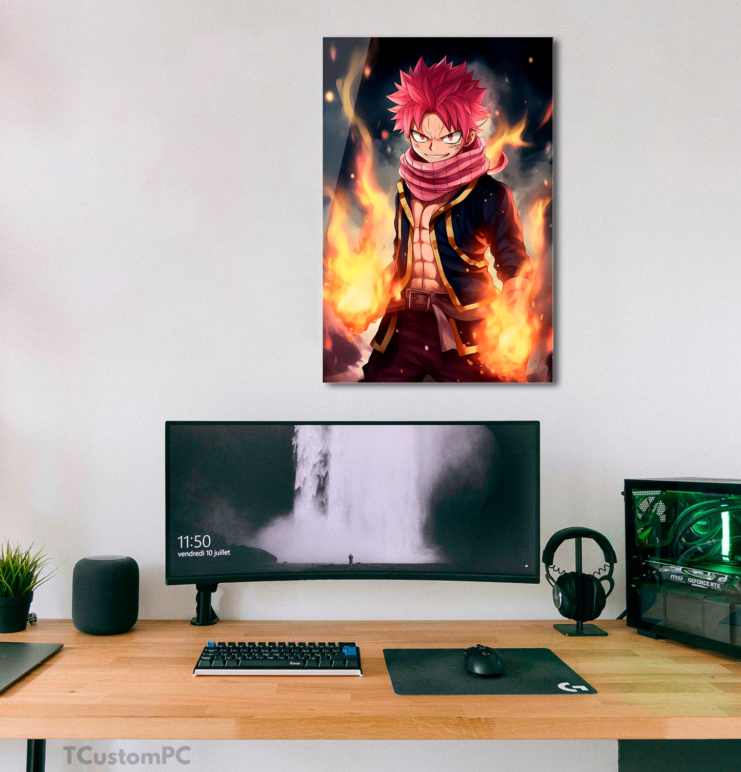 Wall Art Natsu Fairy Tail 2