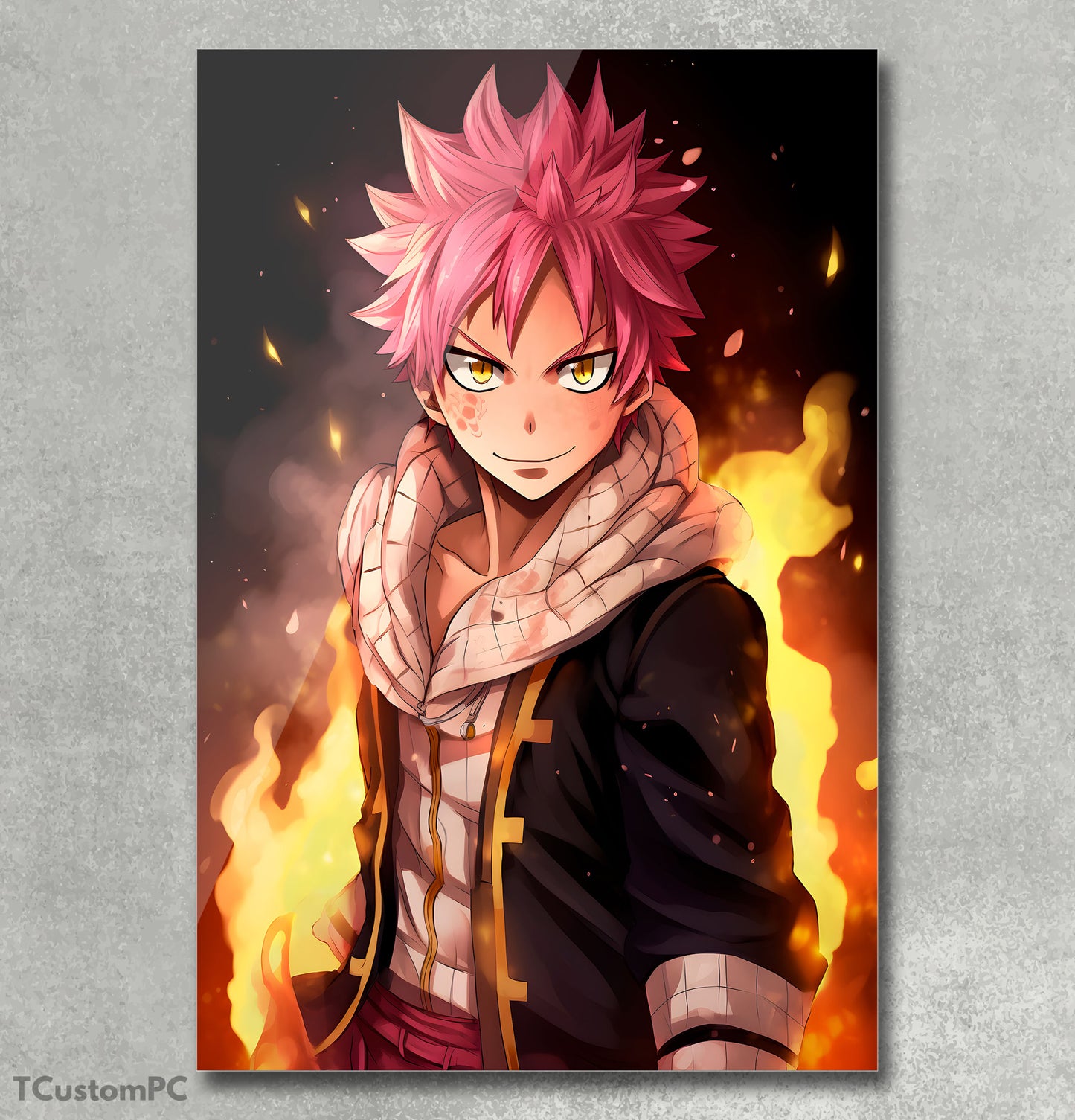 Natsu Fairy Tail painting