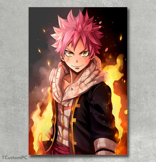 Wall Art Natsu Fairy Tail