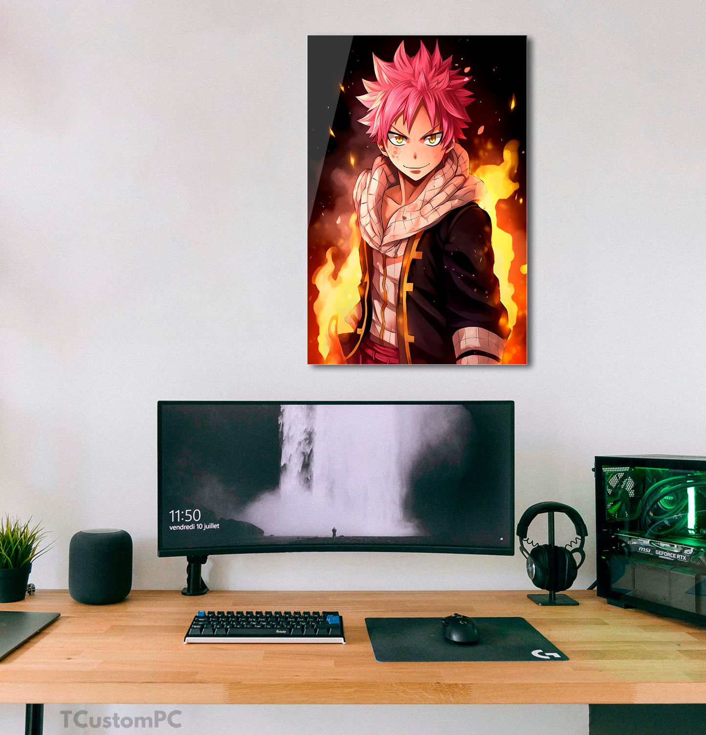 Wall Art Natsu Fairy Tail