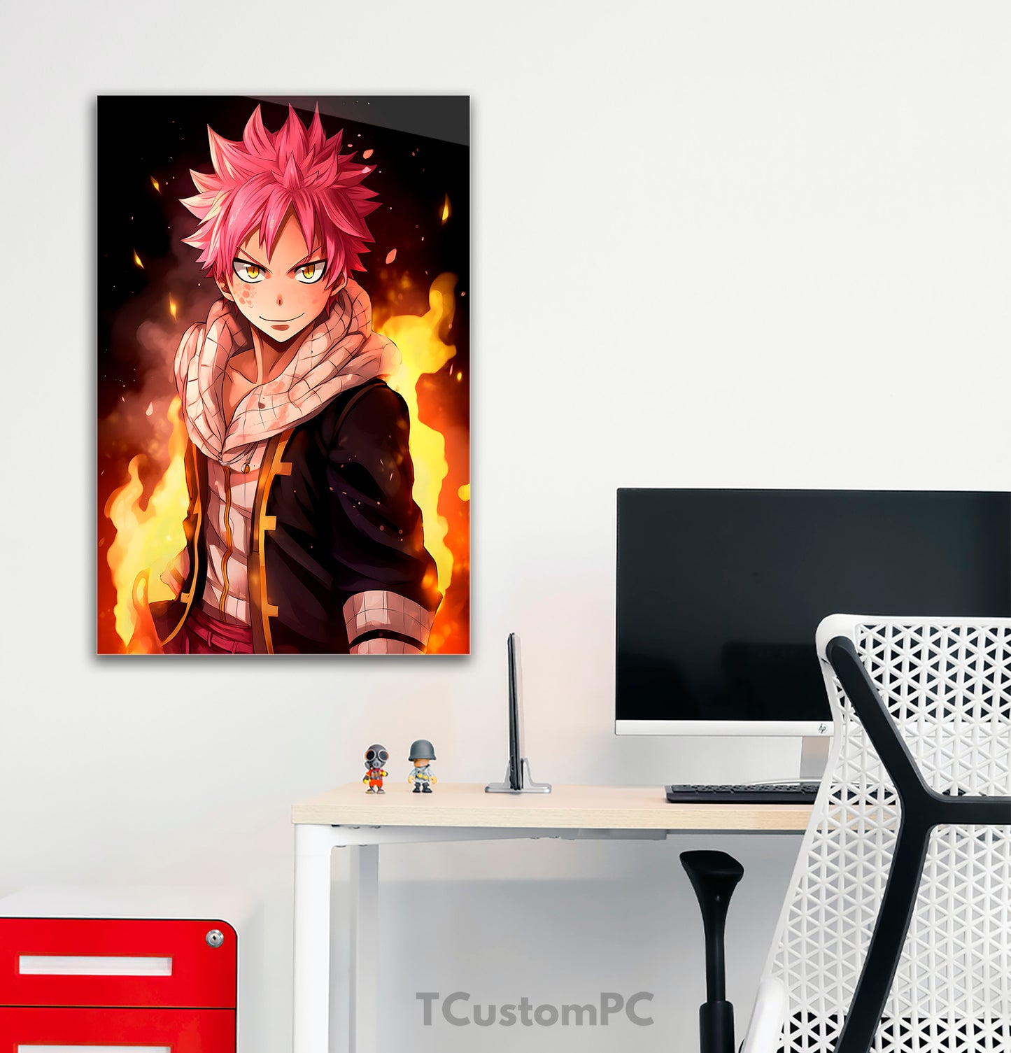 Pintura de Natsu Fairy Tail