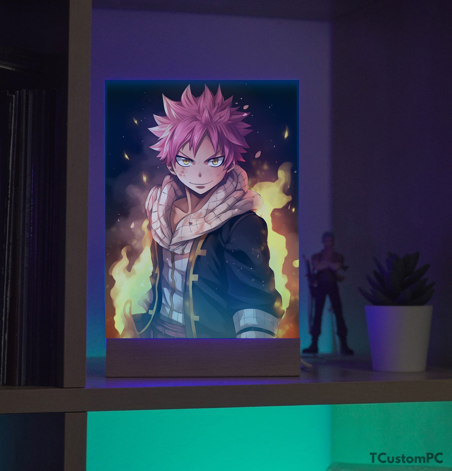 Lâmpada TC Natsu Fairy Tail