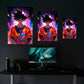 Pintura Neon Cyberpunk Goku2