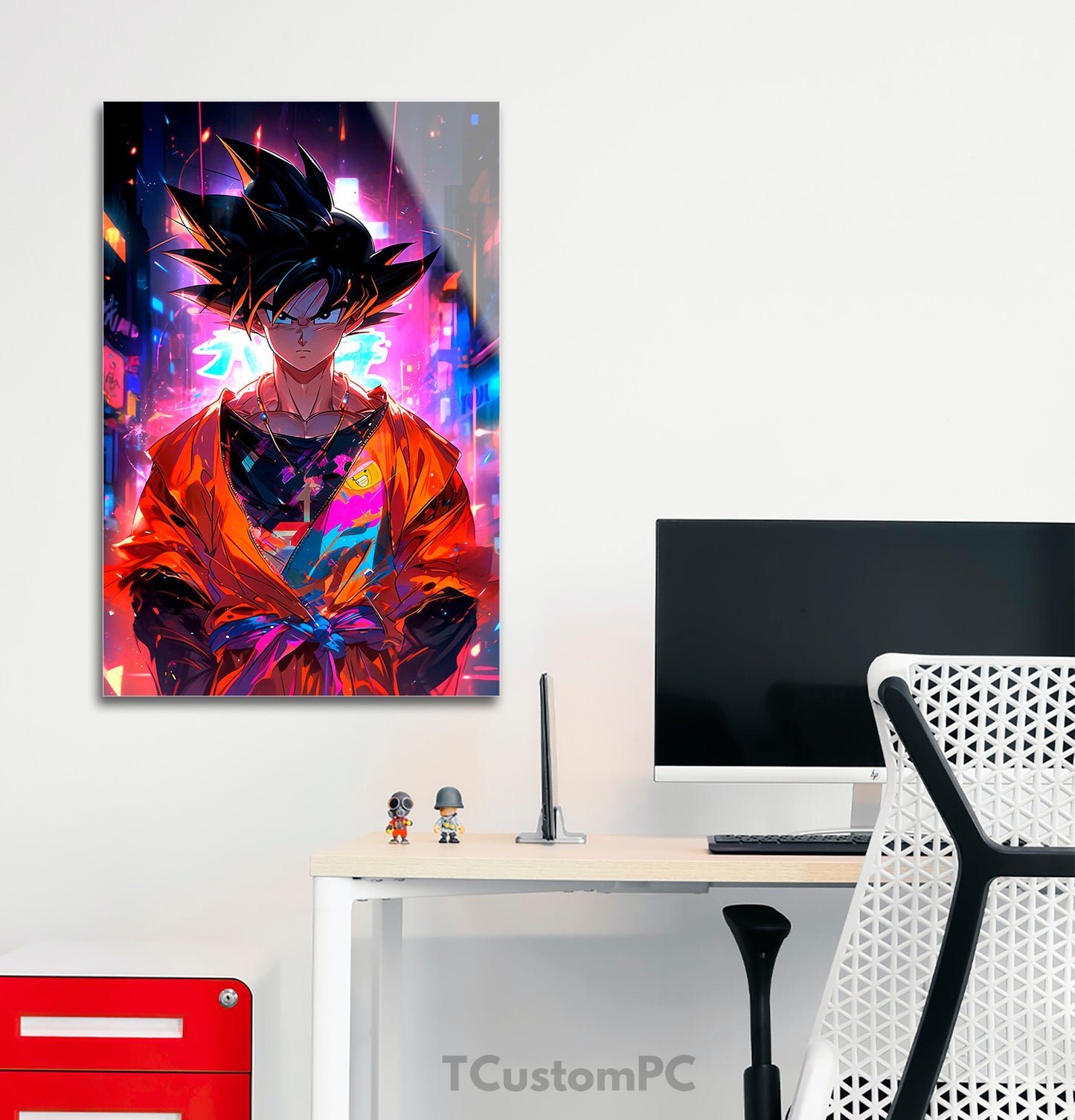 Picture Neon Cyberpunk Goku2