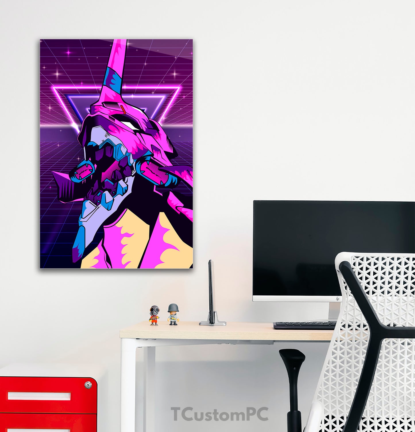 Pintura de Neon Genesis Evangelion