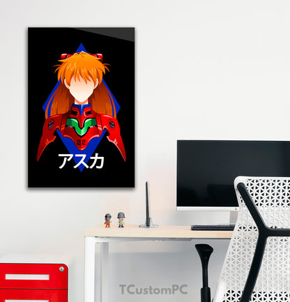 Neon Genesis Evangelion painting, Asuka