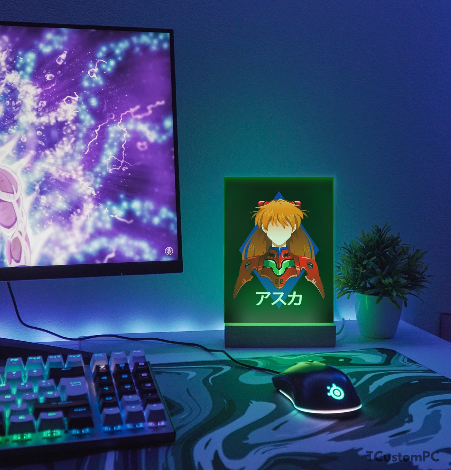 Lâmpada TC Neon-Genesis-Evangelion,-Asuka