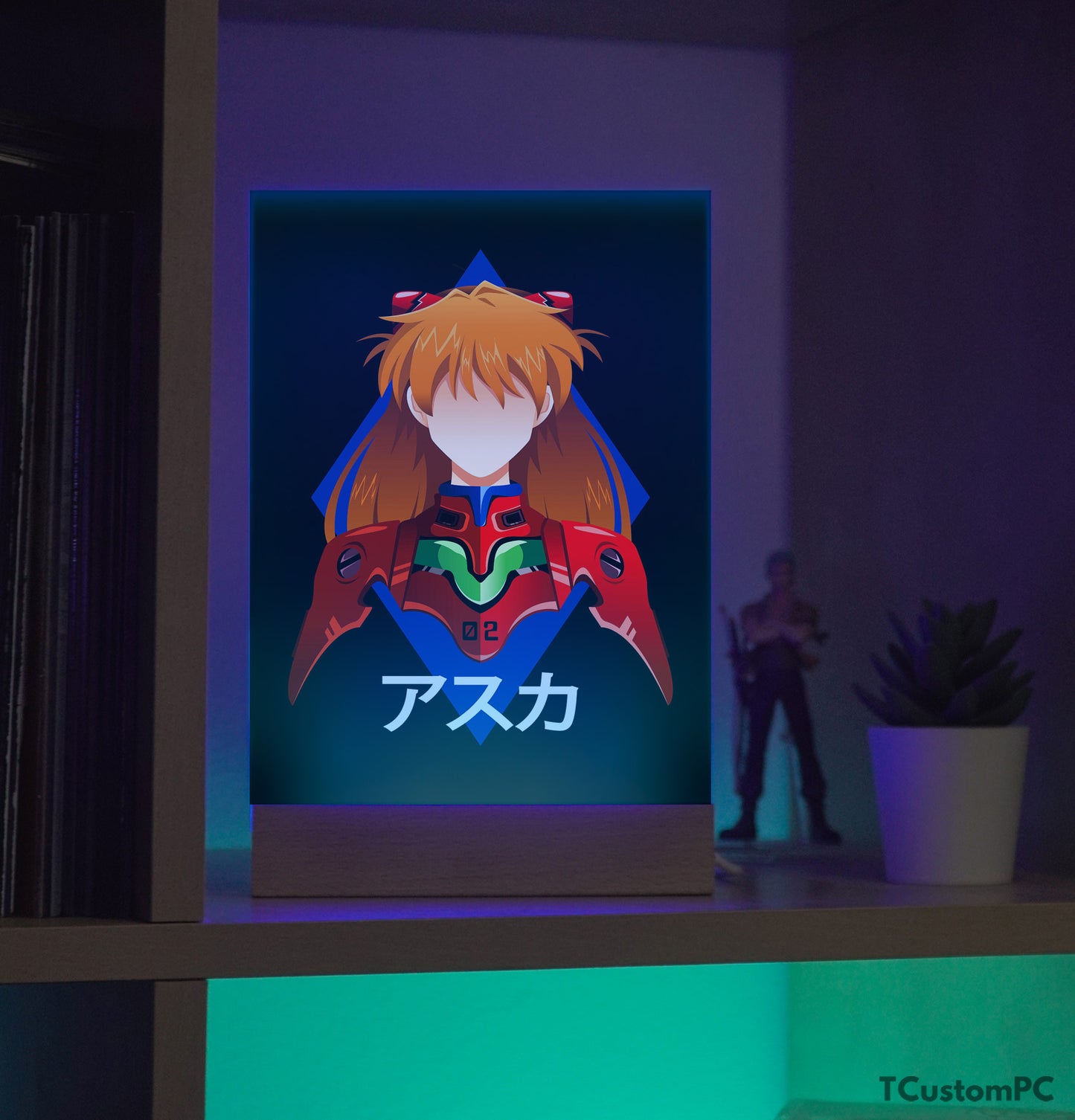 TC-Lamp Neon-Genesis-Evangelion, -Asuka