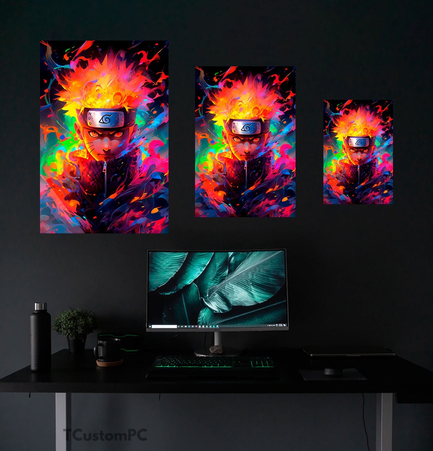 Pintura Neon Naruto