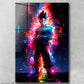 Cuadro Neon explosion vegeta