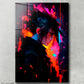 Cuadro Neon Sasuke